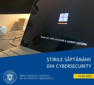 Știrile săptămânii din cybersecurity (15.09.2022)